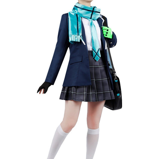 Blue Archive Sunaookami Shiroko Cosplay Costume Outfit Anime Expo Con Halloween