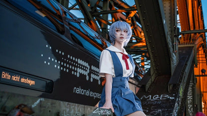 Nurse Asuka Langley and Rei Ayanami, Cosplay Costume Outfit, Anime Events, Character Outfit