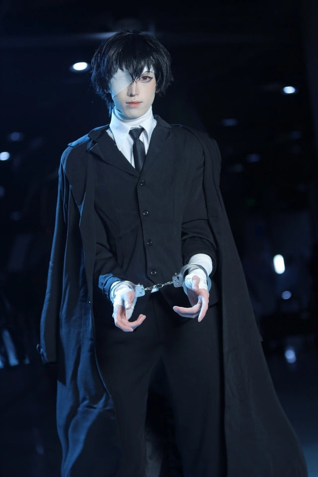 Dazai Blacked Out, Cosplay Costume, Anime Outfit, Perfect for Cosplay Events