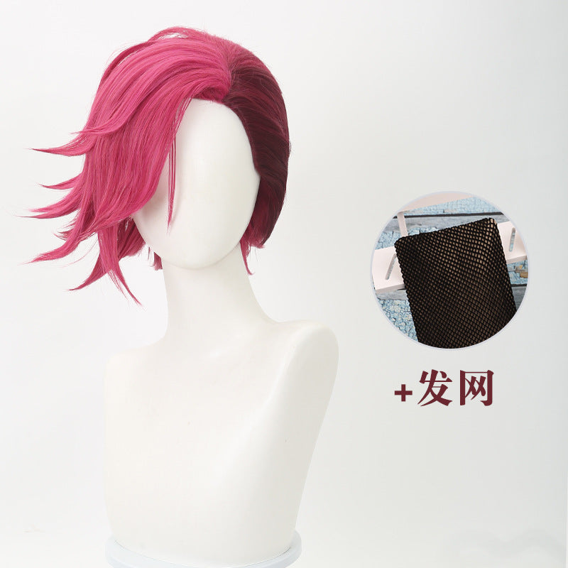 Vi (Arcane) | League of Legendslol, Anime Cosplay Wig, Character Fake Hair