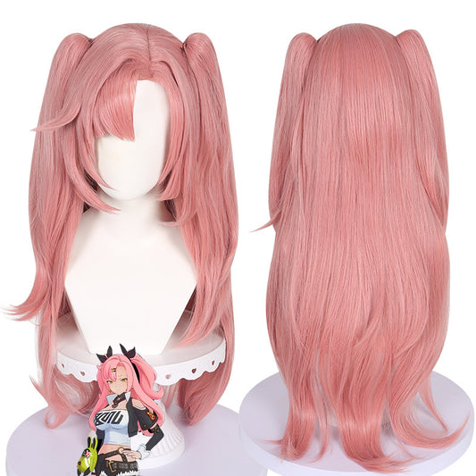 Lingqi Jeopardy Zero Nicole DeMara cos wig Artificial scalp top factory direct sales