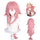 Yae Miko Genshin Impact, Anime Cosplay Wig, Character Fake Hair
