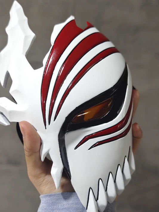 Ichigo Kurosaki Bleach Helmet Cosplay Anime Prop Mask