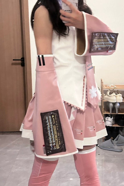 Pink Miku Upgraded Version, Cosplay Costume, Anime Outfit, Perfect for Cosplay Events