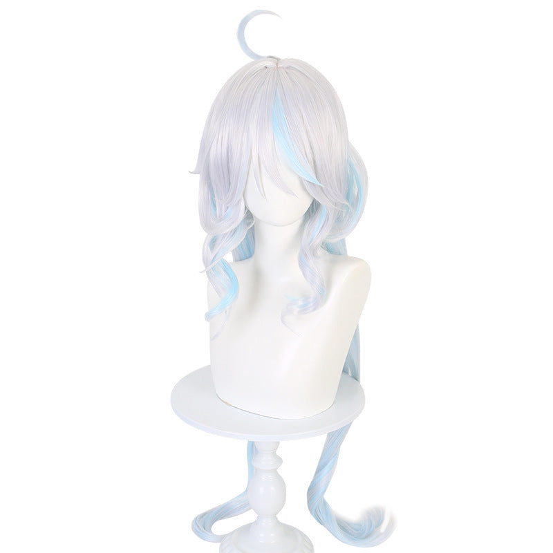 Genshin Impact, Furina, Anime Cosplay Wig, Character Fake Hair