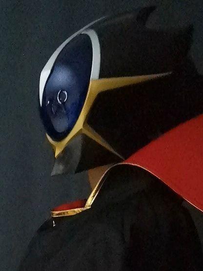 Lelouch Lamperouge Zero Code Geass Helmet Cosplay Anime Prop Mask