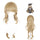 Navia Genshin Impact, Anime Cosplay Wig, Character Fake Hair