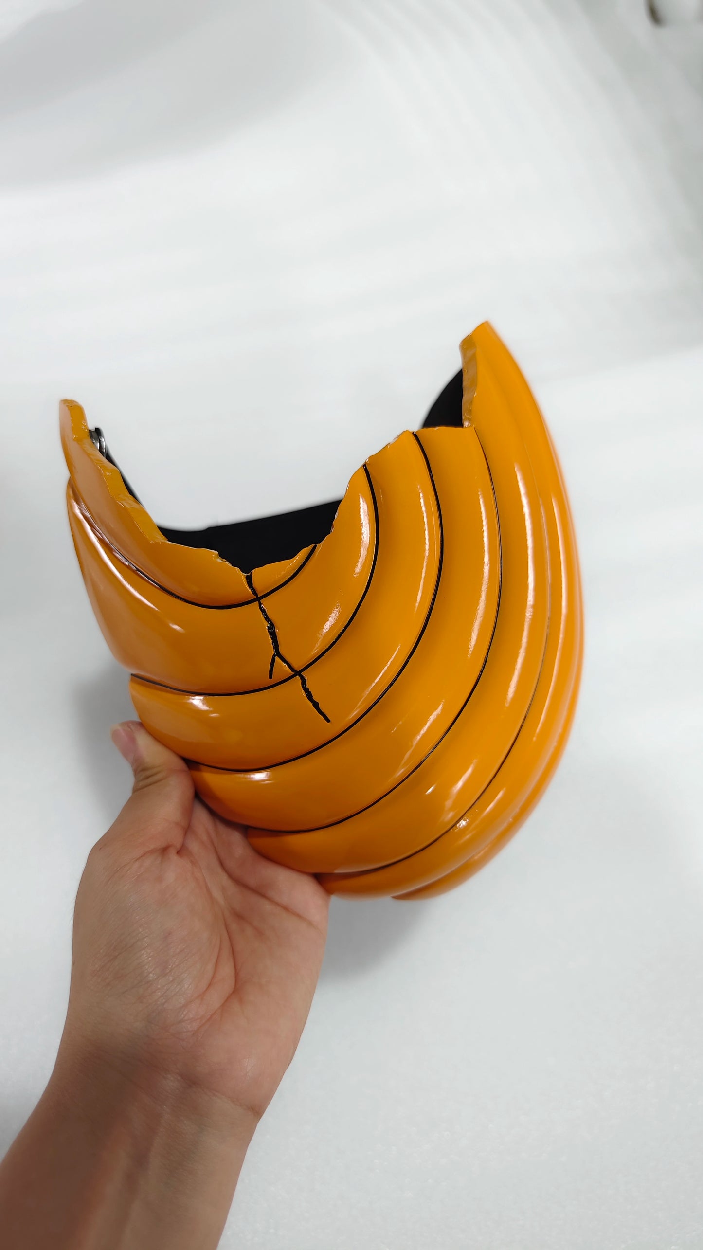 Obito Uchiha Naruto Helmet Cosplay Anime Prop Mask
