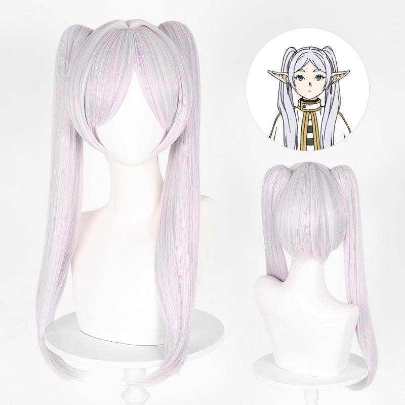 Frieren, Beyond Journey's End, Anime Cosplay Wig, Character Fake Hair