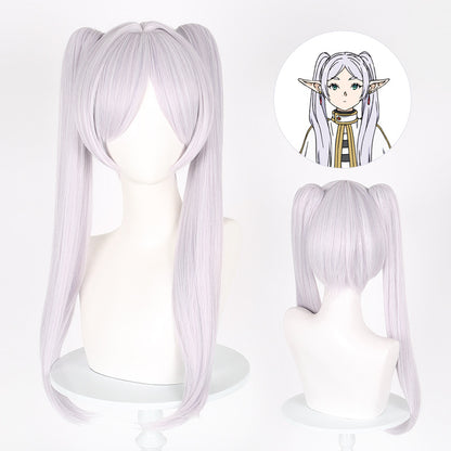 Frieren, Beyond Journey's End, Anime Cosplay Wig, Character Fake Hair