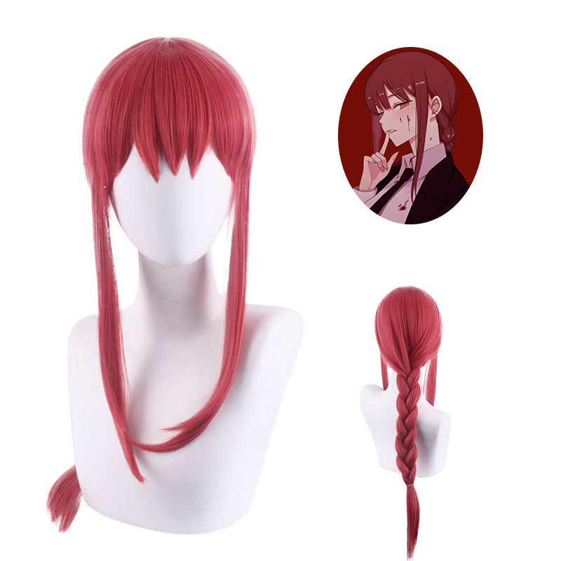 Chainsaw Man, Makima, Anime Cosplay Wig, Character Fake Hair