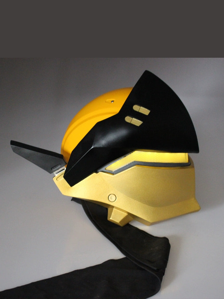 Genji Shimada Overwatch 2 Helmet Cosplay Anime Prop Mask