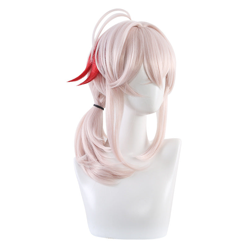 Kaedehara Kazuha cos wig anime wig Genshin Inazuma Castle Kiryu Manyo cos fake hair no need to trim the model