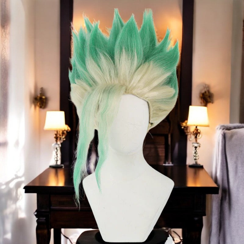 Senku Ishigami, Dr. Stone, Anime Character Wig, Anime, Character Hair