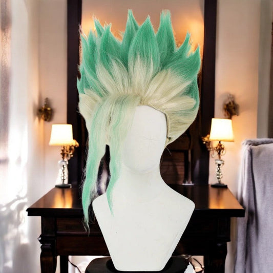 Senku Ishigami, Dr. Stone, Anime Character Wig, Anime, Character Hair
