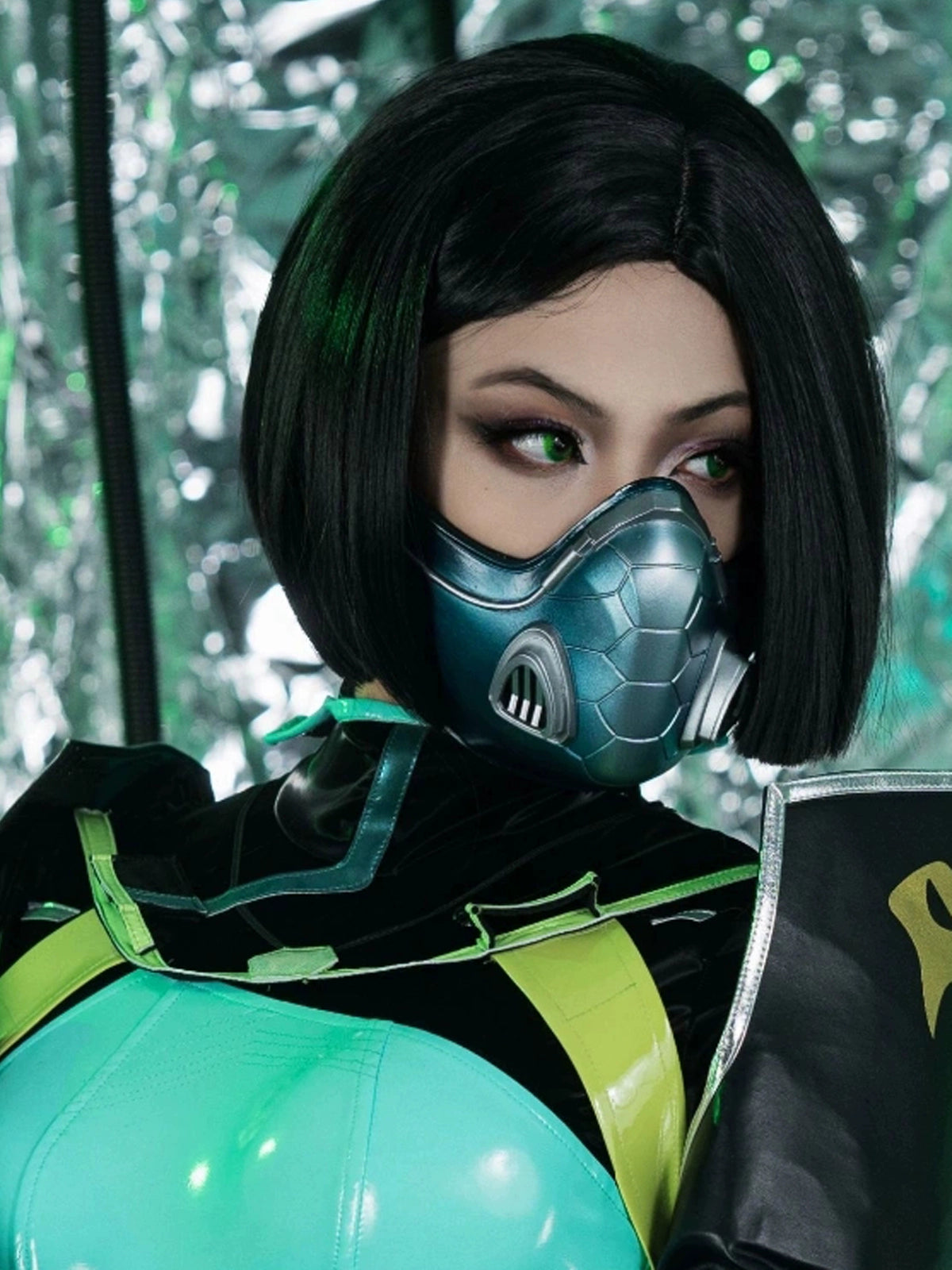 Viper Valorant Helmet Cosplay Anime Prop Mask