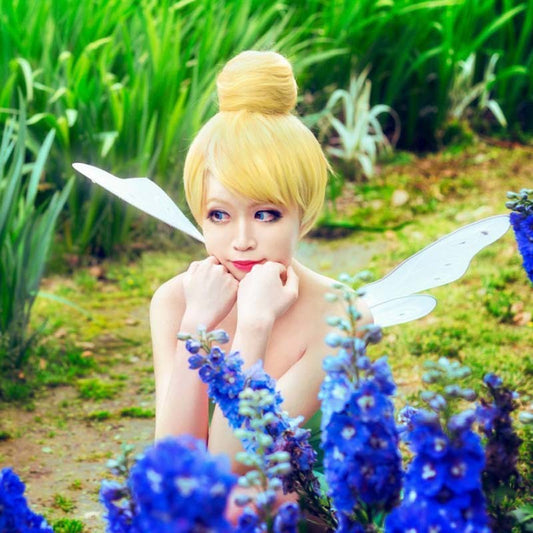 Hua Fei Wonderful Fairy Wig Tinker Bell Cos Styling Anime Wig Princess Desni Cos Wig