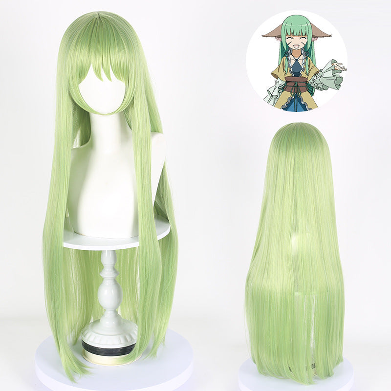 Ling Qi Fox Demon Little Red Lady Tu Shan Rongrong Cosplay Wig Factory Direct One piece is also haired