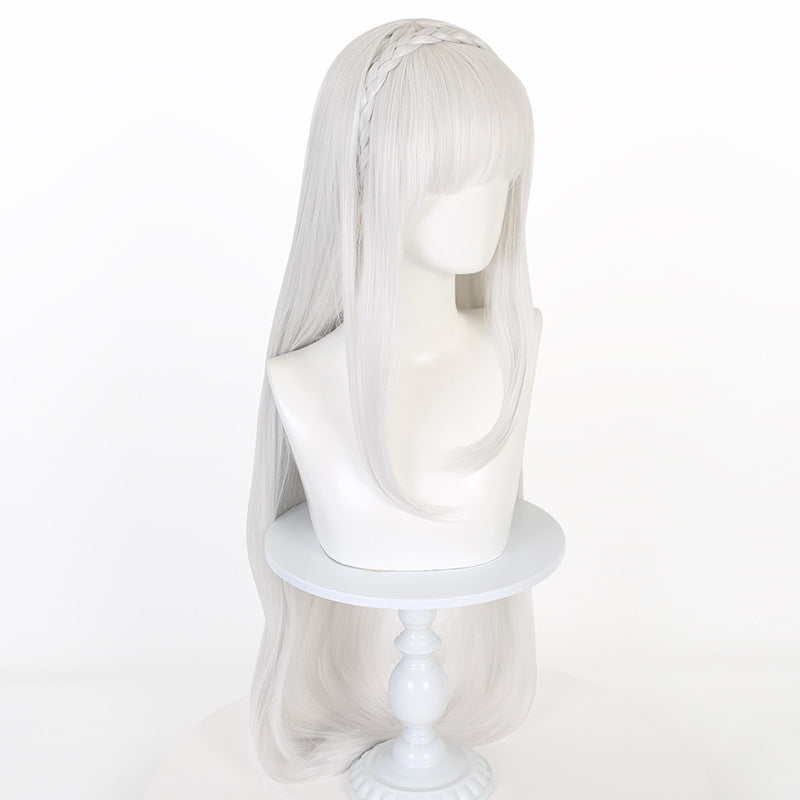 Emilia | Re:Zero, Anime Cosplay Wig, Character Fake Hair