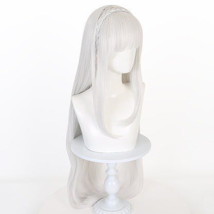 Emilia | Re:Zero, Anime Cosplay Wig, Character Fake Hair