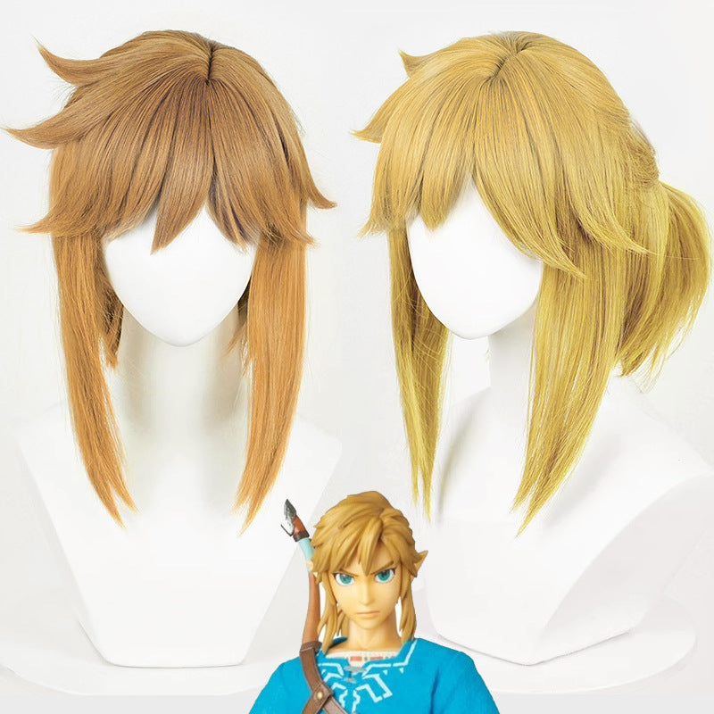 The Legend of Zelda, Anime Cosplay Wig, Character Fake Hair