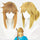 The Legend of Zelda, Anime Cosplay Wig, Character Fake Hair