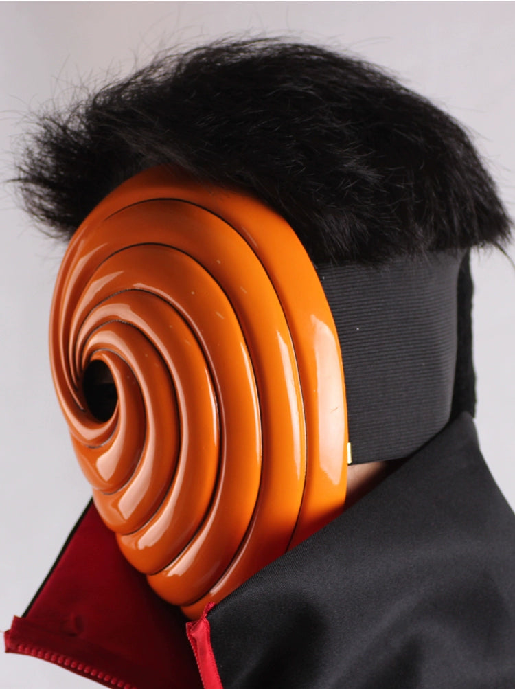 Obito Uchiha Naruto Helmet Cosplay Anime Prop Mask
