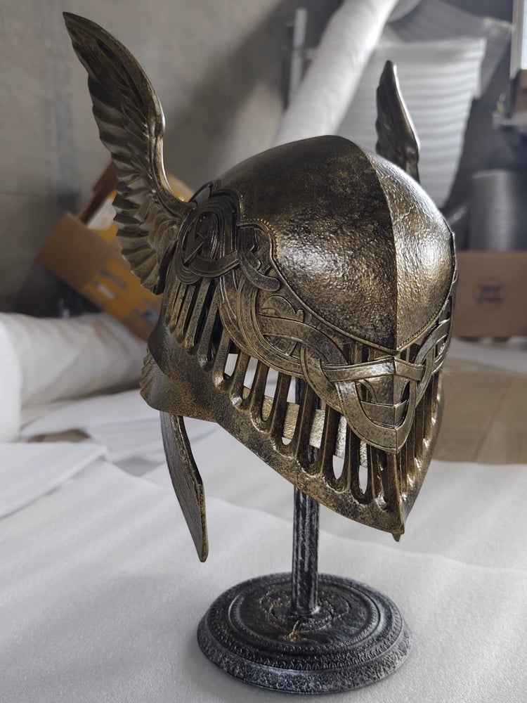 Ayrden law ring old man ring Valkyrie helmet can wear cos props