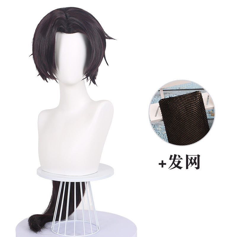 Eleven Plum Scissor Seven, Anime Cosplay Wig, Character Fake Hair