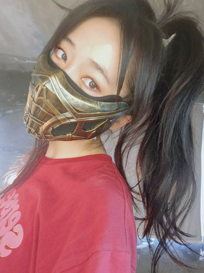 Mortal Kombat Sub-Zero and Scorpion Helmet Cosplay Anime Prop Mask