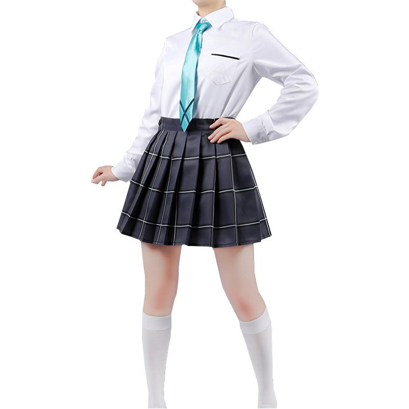 Blue Archive Sunaookami Shiroko Cosplay Costume Outfit Anime Expo Con Halloween