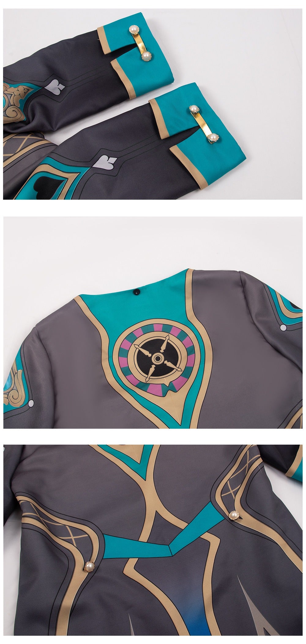 Honkai Star Rail Aventurine Cosplay Costume Outfit Anime Expo Con Halloween