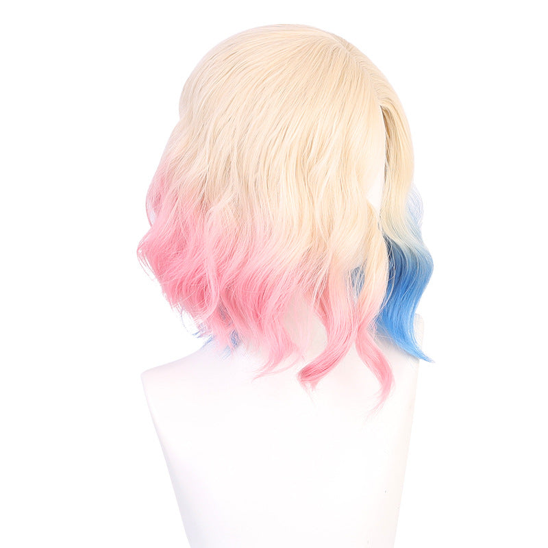 American drama Wednesday anime cos wig Enid Sinclair wolf girl European and American gradient dye
