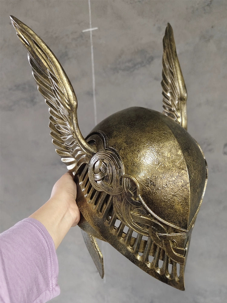 Ayrden law ring old man ring Valkyrie helmet can wear cos props