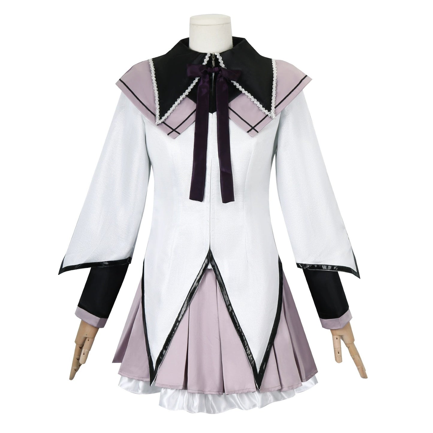 Puella Magi Madoka Magica Homura Akemi Cosplay Costume Outfit Anime Expo Con Halloween