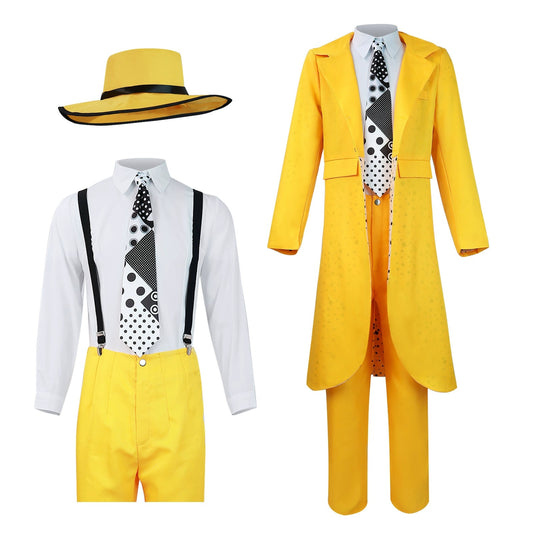 The Mask Jim Carrey 1994, Cosplay Costume, Anime Outfit, Perfect for Cosplay Events