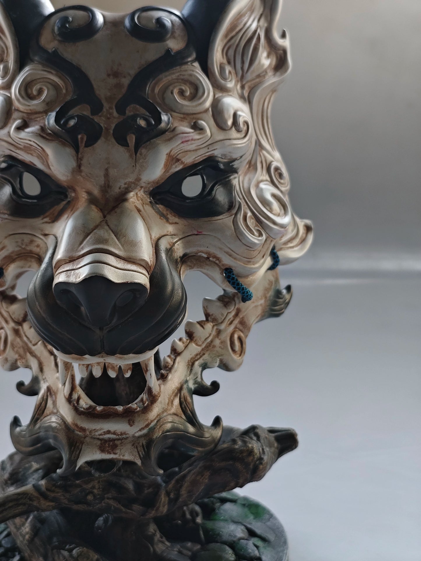 Black Myth Game Wukong Monkey Helmet Cosplay Anime Prop Mask
