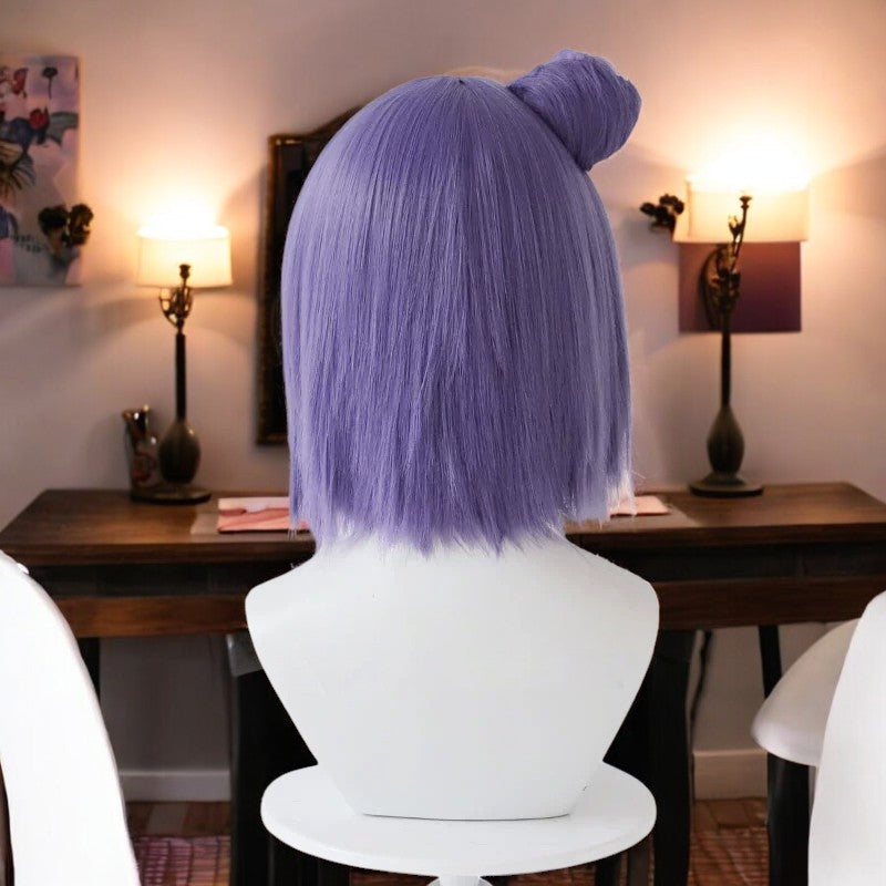 Konan, Naruto, Anime Character Wig, Anime, Character Hair, with Flower Hair Pin