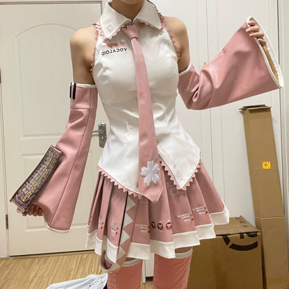 Pink Miku Upgraded Version, Cosplay Costume, Anime Outfit, Perfect for Cosplay Events