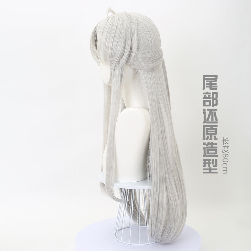 Carlotta, Wuthering Waves, Anime Cosplay Wig, Character Fake Hair