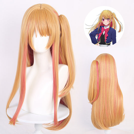 Ruby Hoshino Oshi no Ko, Anime Cosplay Wig, Character Fake Hair