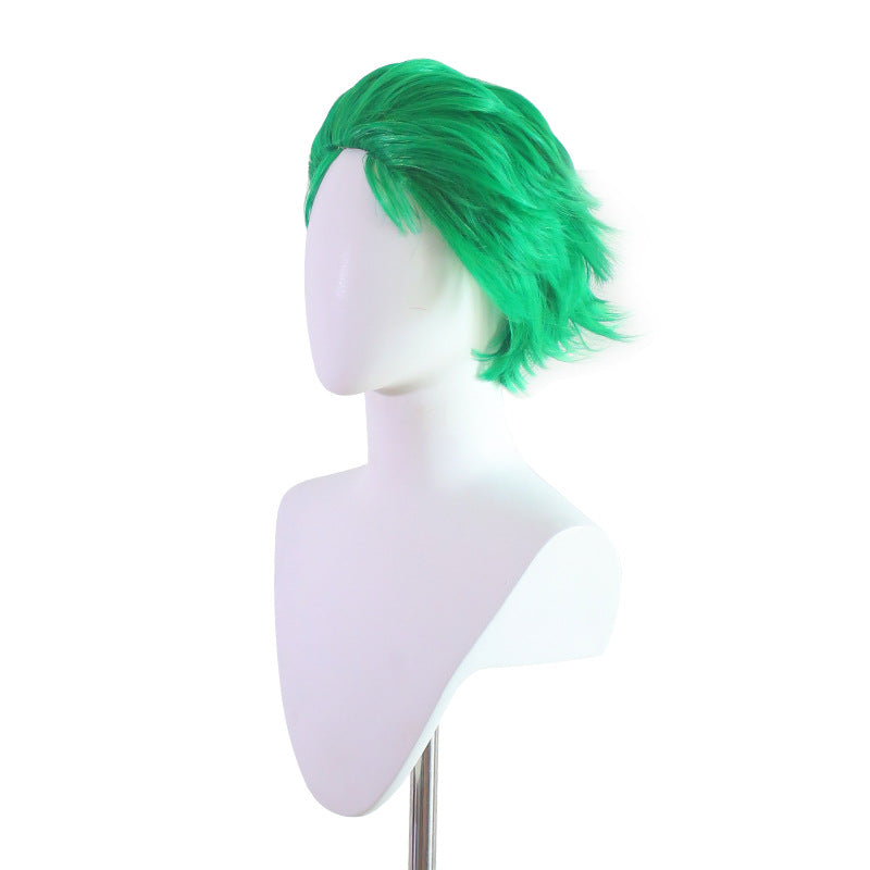 Hua Fei One Piece Cos Wig Roroa Solon Turf Head Big Back Animated Cos Fake Method