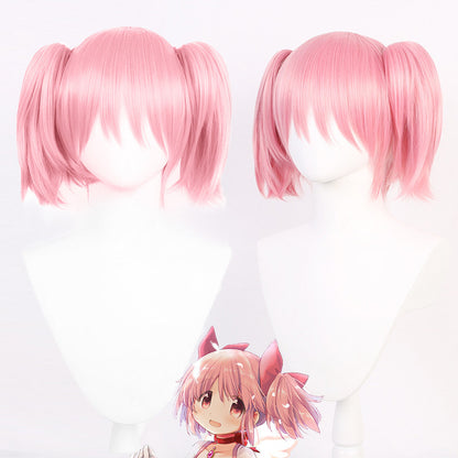 Puella Magi Madoka Magica, Anime Cosplay Wig, Character Fake Hair