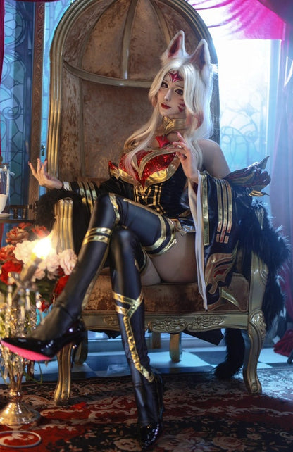 Ahri v2, Cosplay Costume, Anime Outfit, Perfect for Cosplay Events