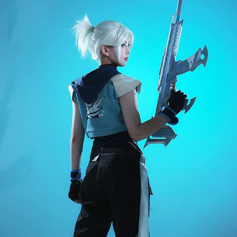 Valorant Jett Cosplay Costume Outfit Anime Expo Con Halloween