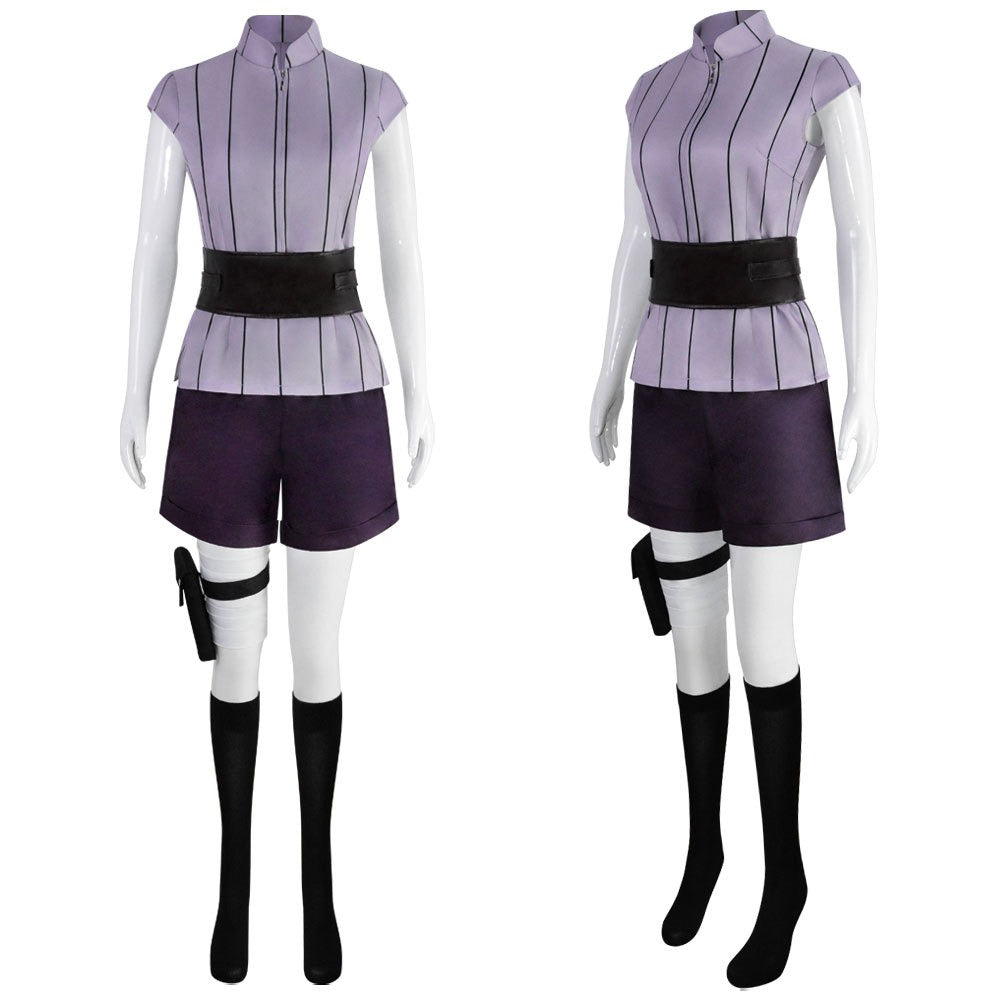 Hinata Hyuga Naruto Cosplay Costume Outfit Anime Expo Con Halloween