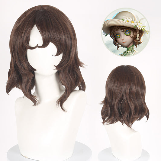 Ling Qi Fifth Personality Gardener Chu Qing Cos Wig Hangzhou West Lake Linkage Leather Cosplay Wig