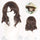 Ema identity 5, Anime Cosplay Wig, Character Fake Hair
