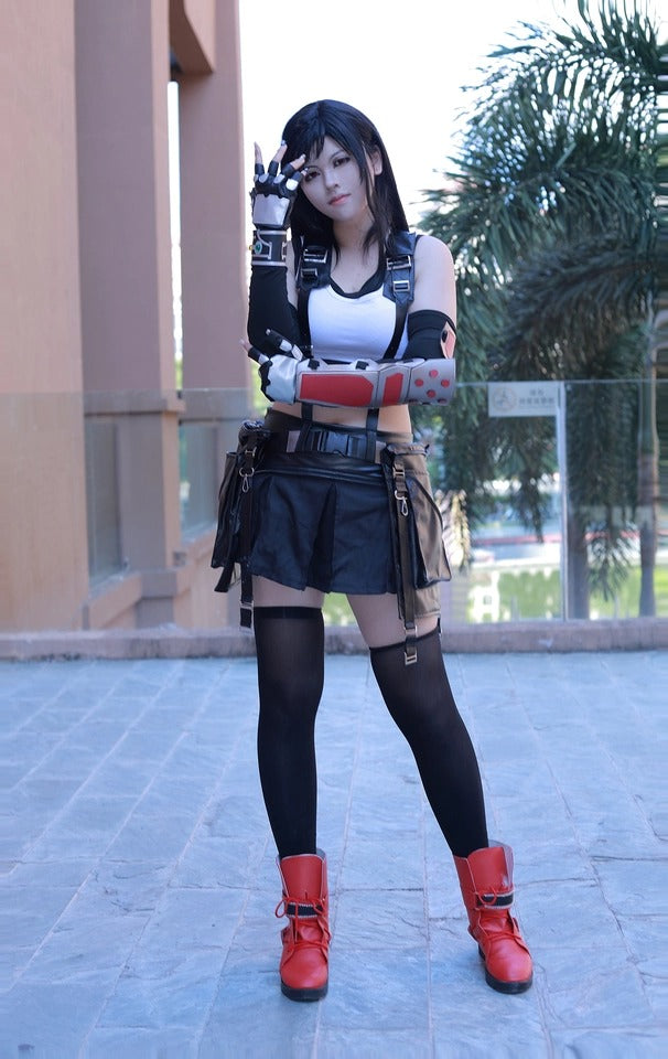 FF7-Tifa, Cosplay Costume, Anime Outfit, Perfect for Cosplay Events