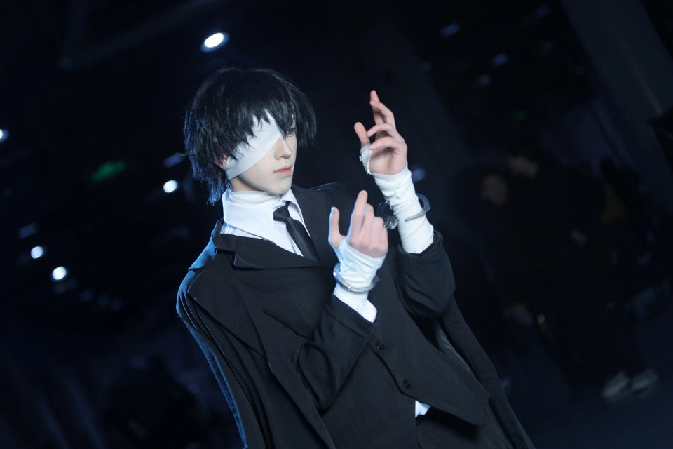 Dazai Blacked Out, Cosplay Costume, Anime Outfit, Perfect for Cosplay Events